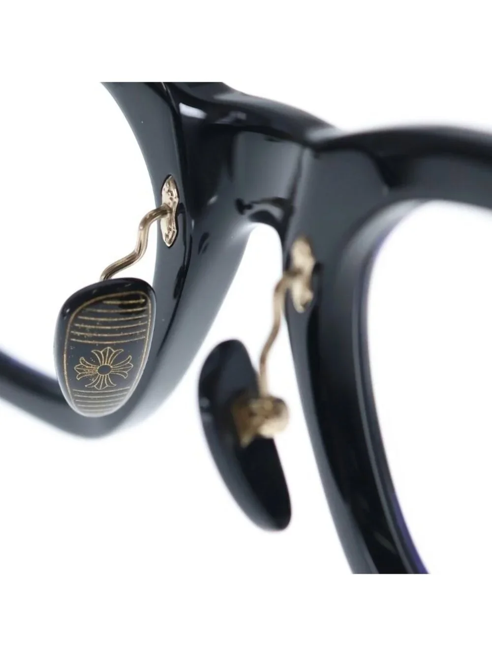 Chrome Hearts Donnysoffergisms-a Square Frame Sunglasses 48 Black Eyewear